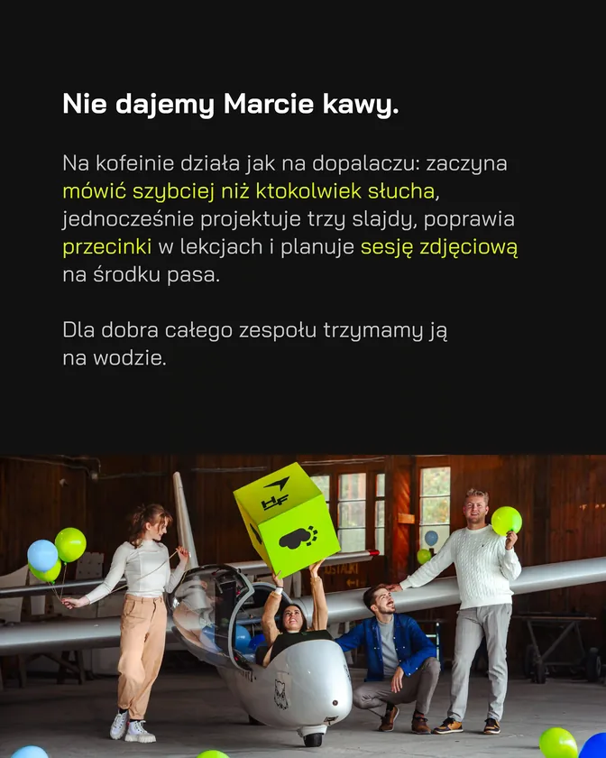 Członek załogi High-Flyer