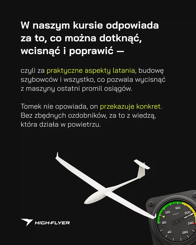 Członek załogi High-Flyer